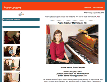 Tablet Screenshot of musictoenjoy.com